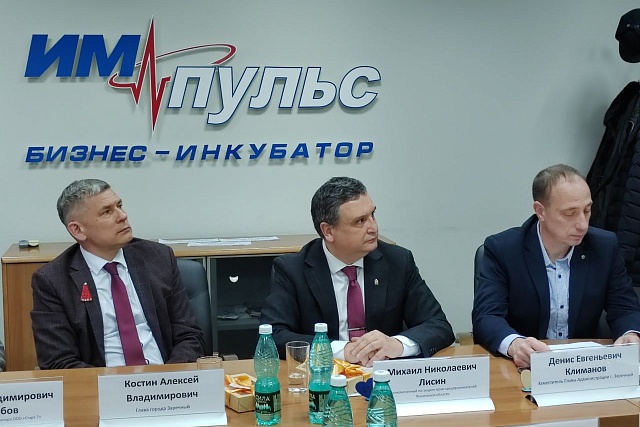 Михаил Лисин принял участие в рабочей встрече с деловым сообществом города Заречного